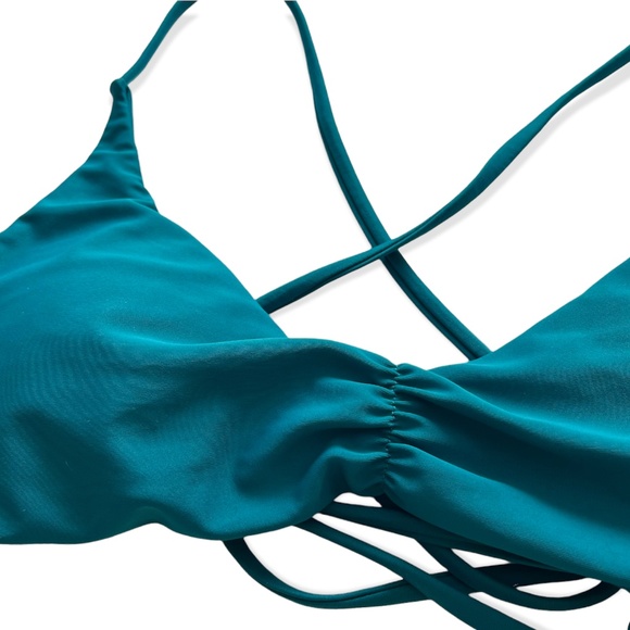 NWOT Shein Aqua Bikini Top - Picture 4 of 5